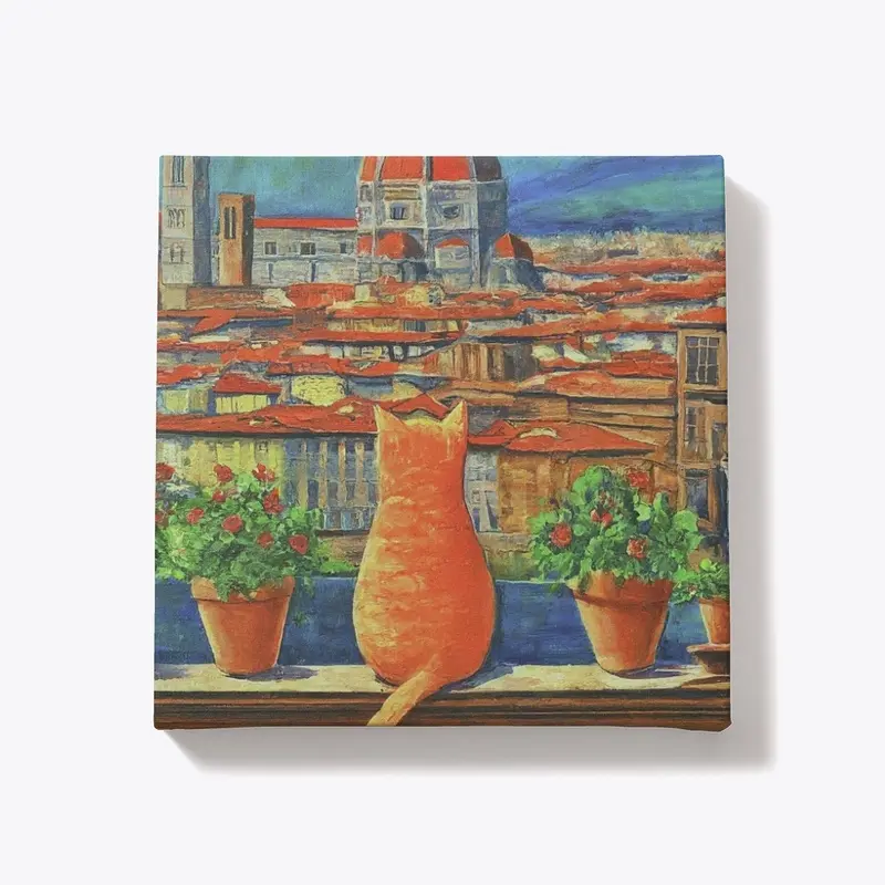 Cat In Florence