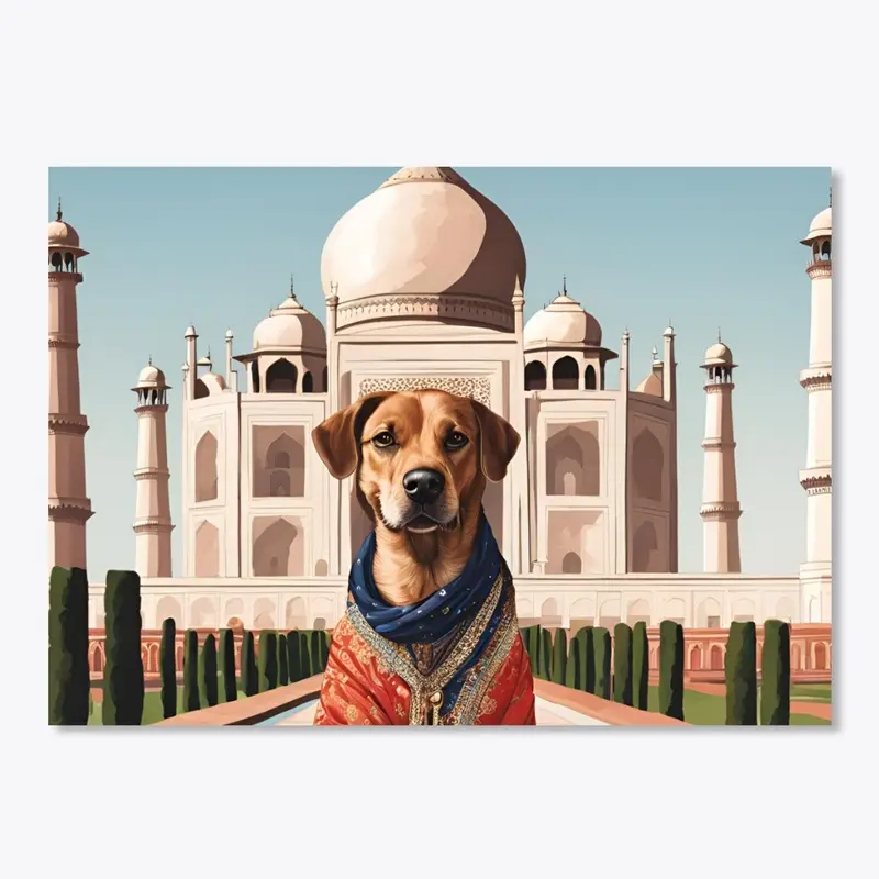 Taj Mahal Doggo