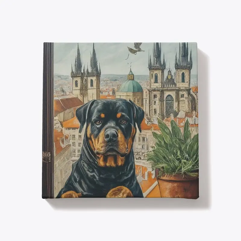 Rottweiler In Prague