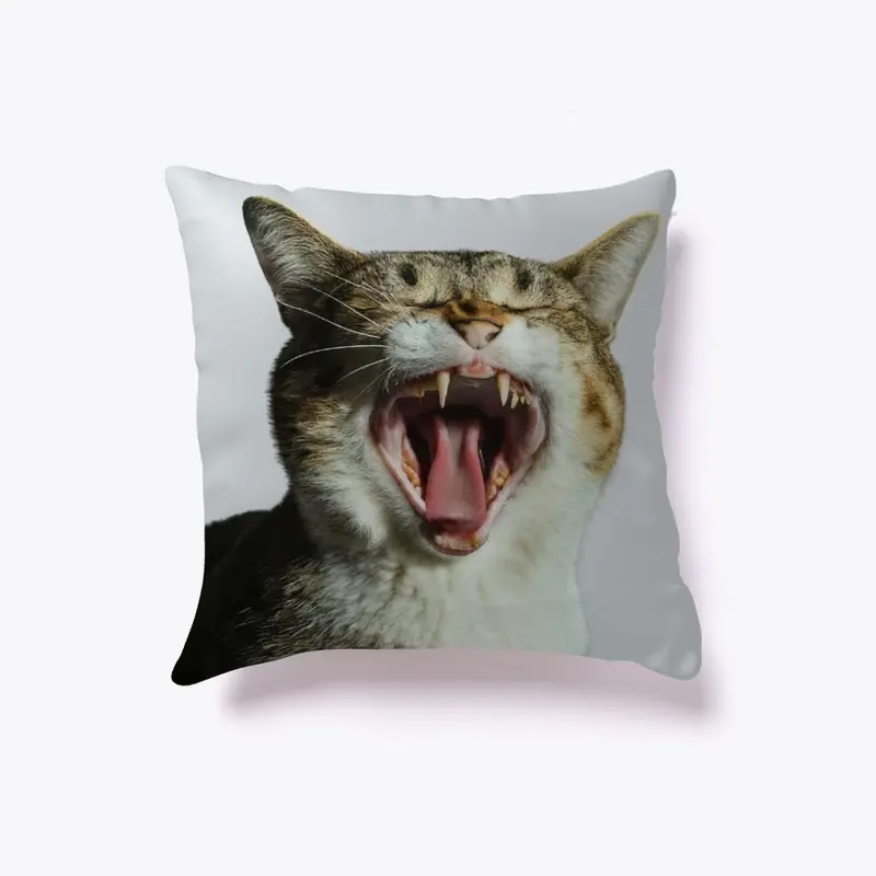 Yawning Cat